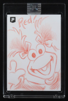 Red Fraggle | Fraggle Rock | Original Art Sketch Card by Guy Gilchrist (1/1 Original Art) at PristineAuction.com