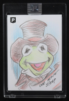 Kermit The Frog | The Muppets | Original Art Sketch Card by Guy Gilchrist (1/1 Original Art) at PristineAuction.com