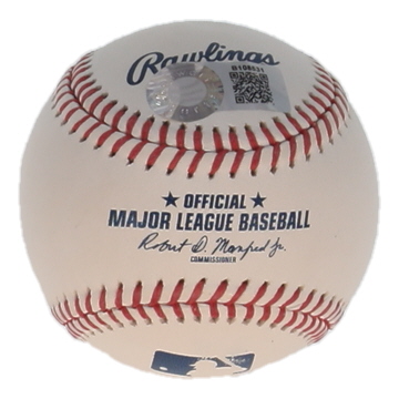 Robert Wuhl Signed OML Baseball Inscribed "Larry Hockett" (Schwartz) at PristineAuction.com Robert Wuhl Signed OML Baseball Inscribed "Larry Hockett" (Schwartz) at PristineAuction.com