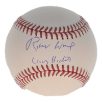 Robert Wuhl Signed OML Baseball Inscribed "Larry Hockett" (Schwartz) at PristineAuction.com