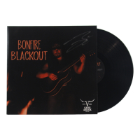 Gavin Adcock Signed "Bonfire Blackout" Vinyl Record Album Cover (JSA) at PristineAuction.com
