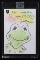 Kermit The Frog | The Muppets | Original Art Sketch Card by Guy Gilchrist (1/1 Original Art) at PristineAuction.com