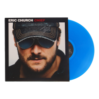 Eric Church Signed "Chief" Vinyl Record Album Cover (JSA) at PristineAuction.com