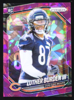 Luther Burden III 2025 Panini Prizm Purple Ice #331 RC #132/225 at PristineAuction.com