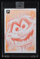 Animal | The Muppets | Original Art Sketch Card by Guy Gilchrist (1/1 Original Art) at PristineAuction.com