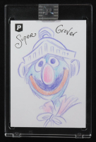 Grover | The Muppets | Original Art Sketch Card by Guy Gilchrist (1/1 Original Art) at PristineAuction.com