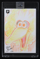 Big Bird | The Muppets | Original Art Sketch Card by Guy Gilchrist (1/1 Original Art) at PristineAuction.com