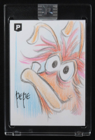 Pepe the King Prawn | The Muppets | Original Art Sketch Card by Guy Gilchrist (1/1 Original Art) at PristineAuction.com