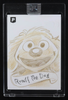 Rowlf the Dog | The Muppets | Original Art Sketch Card by Guy Gilchrist (1/1 Original Art) at PristineAuction.com