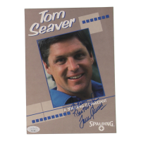 Tom Seaver Signed Spalding Consultant Card with Personal Inscription (JSA) at PristineAuction.com