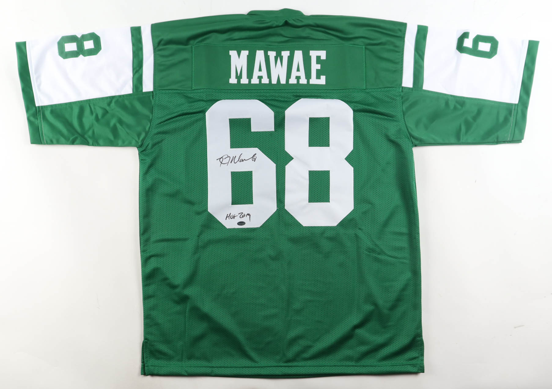 Kevin Mawae Signed Jersey Inscribed "HOF 2019" (Schwartz) at PristineAuction.com Kevin Mawae Signed Jersey Inscribed "HOF 2019" (Schwartz) at PristineAuction.com