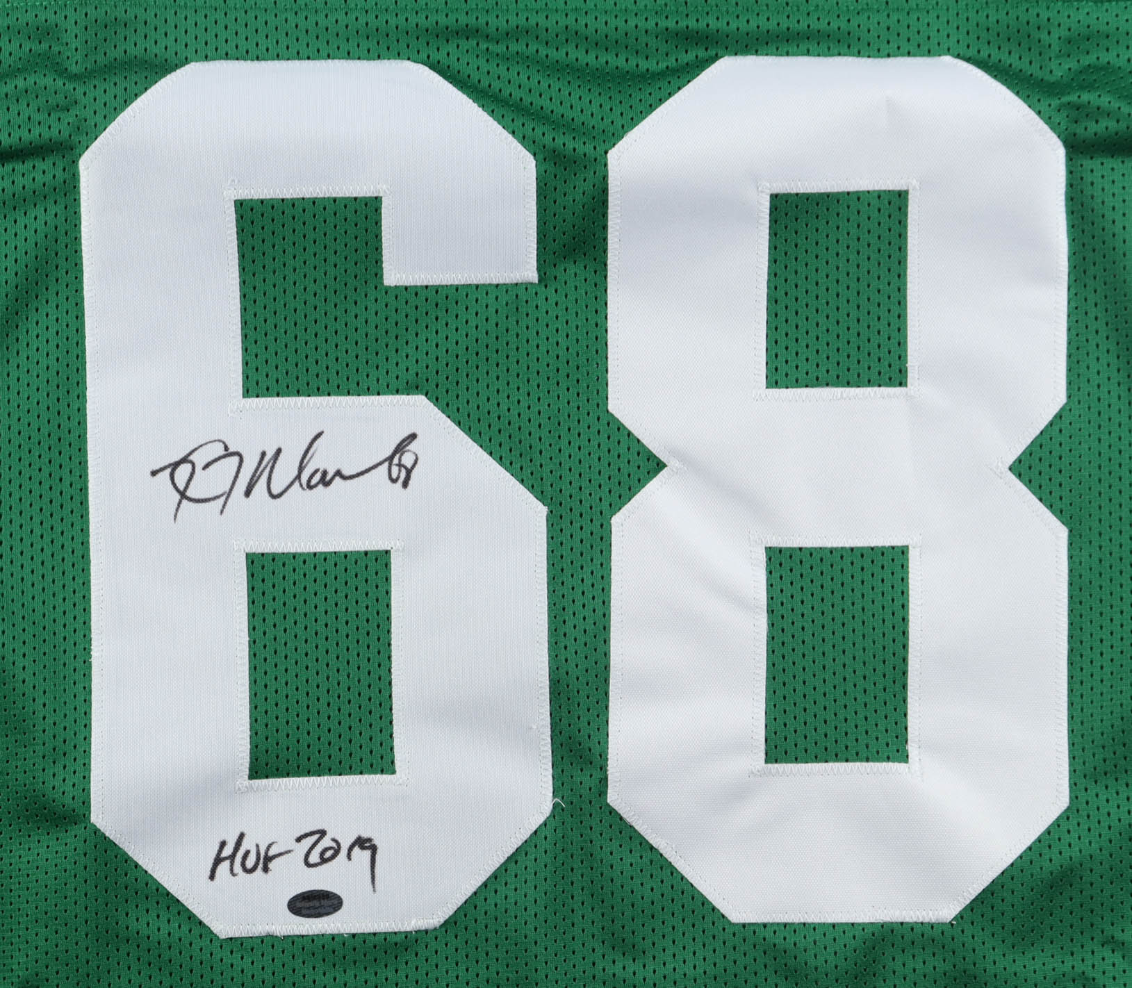 Kevin Mawae Signed Jersey Inscribed "HOF 2019" (Schwartz) at PristineAuction.com Kevin Mawae Signed Jersey Inscribed "HOF 2019" (Schwartz) at PristineAuction.com