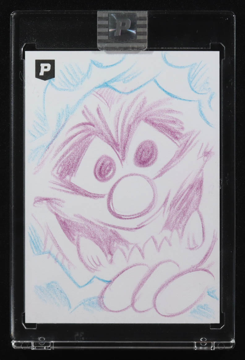 Animal | The Muppets | Original Art Sketch Card by Guy Gilchrist (1/1 Original Art) at PristineAuction.com Animal | The Muppets | Original Art Sketch Card by Guy Gilchrist (1/1 Original Art) at PristineAuction.com