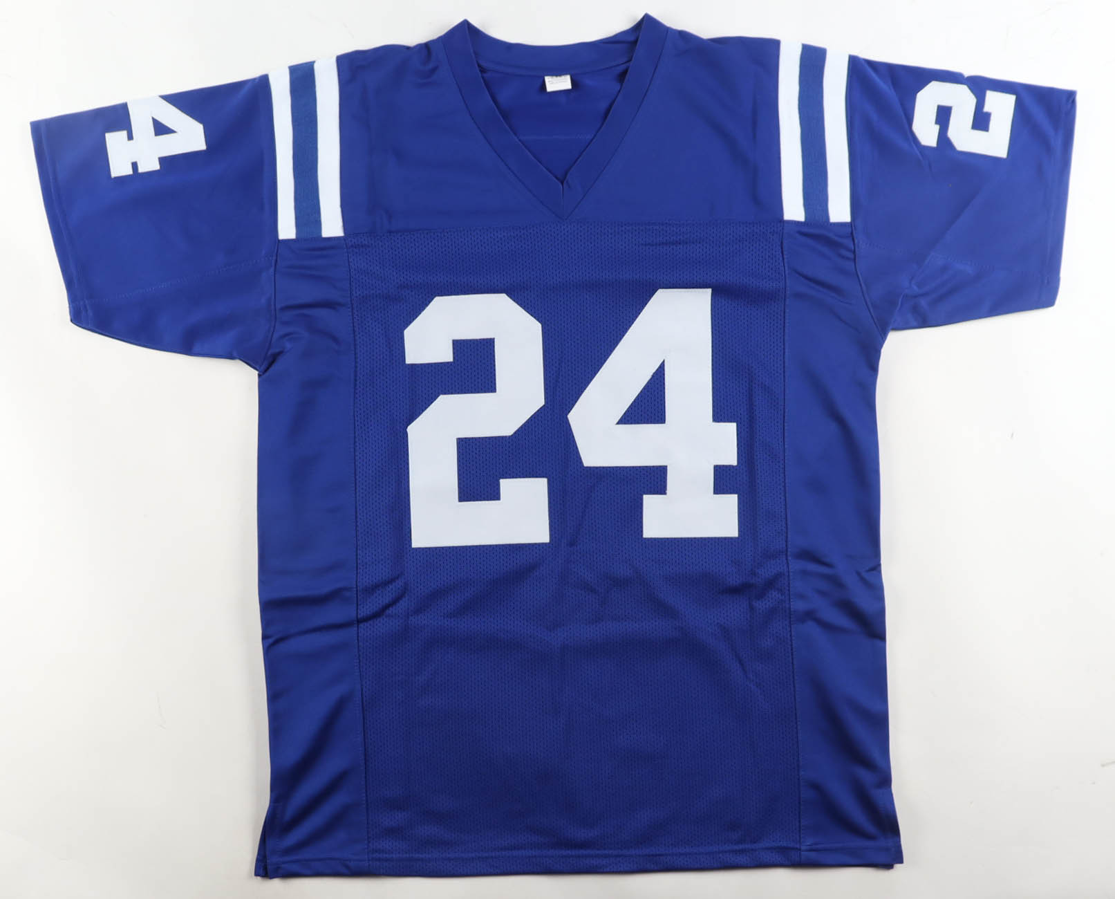 Lenny Moore Signed Jersey Inscribed "HOF 75" (Beckett) at PristineAuction.com Lenny Moore Signed Jersey Inscribed "HOF 75" (Beckett) at PristineAuction.com