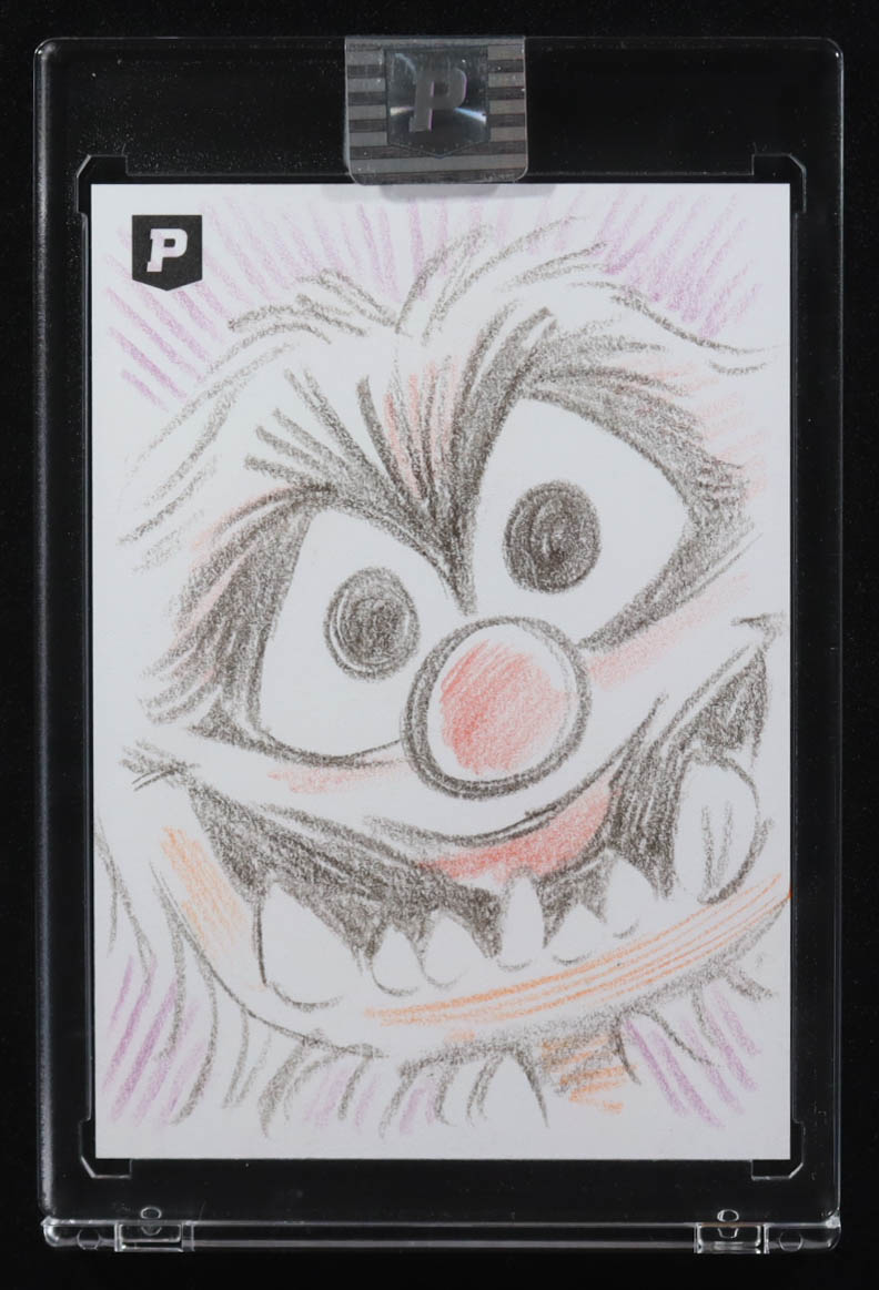 Animal | The Muppets | Original Art Sketch Card by Guy Gilchrist (1/1 Original Art) at PristineAuction.com Animal | The Muppets | Original Art Sketch Card by Guy Gilchrist (1/1 Original Art) at PristineAuction.com