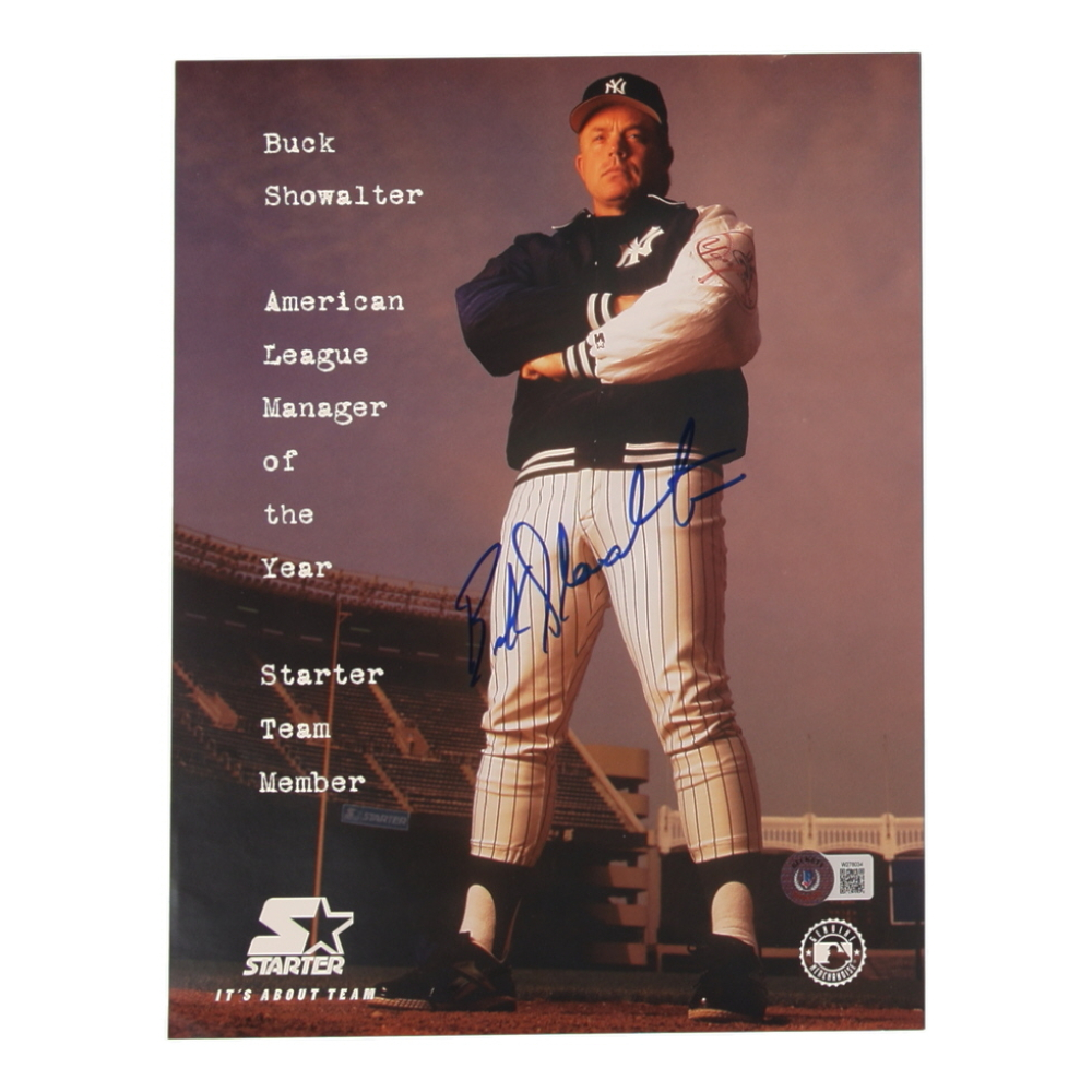 Buck Showalter Signed Yankees 8x10 Photo (Beckett) at PristineAuction.com
