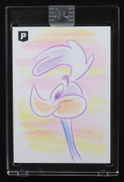 Road Runner | Looney Tunes | Original Art Sketch Card by Guy Gilchrist (1/1 Original Art) at PristineAuction.com