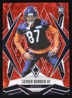 Luther Burden III 2025 Red Hyper Prizm #196 RC #145/399 at PristineAuction.com