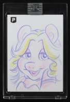 Miss Piggy | The Muppets | Original Art Sketch Card by Guy Gilchrist (1/1 Original Art) at PristineAuction.com