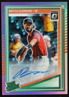 Bryce Eldridge 2025 Donruss Optic Rated Prospects Signatures #185 RC at PristineAuction.com