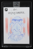 Sam Eagle | The Muppets | Original Art Sketch Card by Guy Gilchrist (1/1 Original Art) at PristineAuction.com