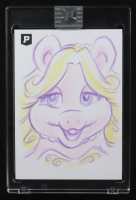 Miss Piggy | The Muppets | Original Art Sketch Card by Guy Gilchrist (1/1 Original Art) at PristineAuction.com