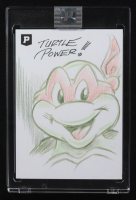 Raphael | Teenage Mutant Ninja Turtles | Original Art Sketch Card by Guy Gilchrist (1/1 Original Art) at PristineAuction.com
