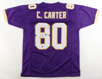 Cris Carter Signed Jersey (Schwartz) at PristineAuction.com