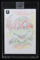 Raphael | Teenage Mutant Ninja Turtles | Original Art Sketch Card by Guy Gilchrist (1/1 Original Art) at PristineAuction.com