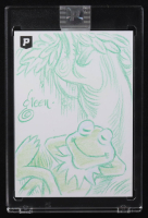 Kermit The Frog | The Muppets | Original Art Sketch Card by Guy Gilchrist (1/1 Original Art) at PristineAuction.com