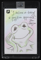 Kermit The Frog | The Muppets | Original Art Sketch Card by Guy Gilchrist (1/1 Original Art) at PristineAuction.com