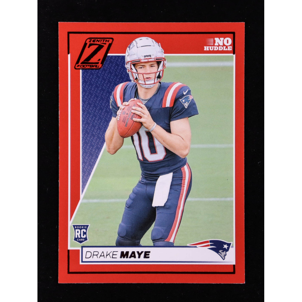 Drake Maye 2024 Zenith No Huddle #129 RC at PristineAuction.com