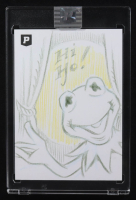 Kermit The Frog | The Muppets | Original Art Sketch Card by Guy Gilchrist (1/1 Original Art) at PristineAuction.com