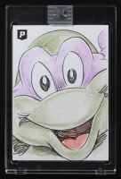Donatello | Teenage Mutant Ninja Turtles | Original Art Sketch Card by Guy Gilchrist (1/1 Original Art) at PristineAuction.com