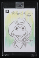 Kermit The Frog | The Muppets | Original Art Sketch Card by Guy Gilchrist (1/1 Original Art) at PristineAuction.com