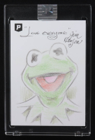 Kermit The Frog | The Muppets | Original Art Sketch Card by Guy Gilchrist (1/1 Original Art) at PristineAuction.com