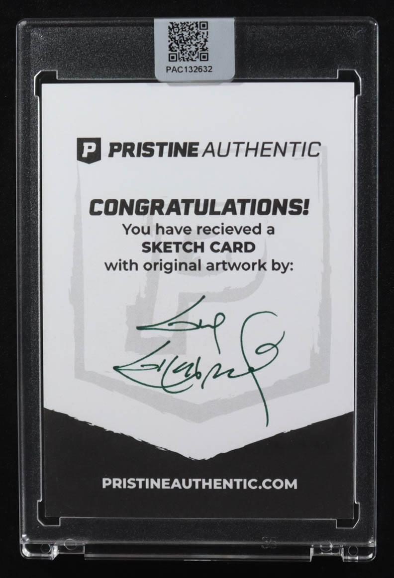 Kermit The Frog | The Muppets | Original Art Sketch Card by Guy Gilchrist (1/1 Original Art) at PristineAuction.com Kermit The Frog | The Muppets | Original Art Sketch Card by Guy Gilchrist (1/1 Original Art) at PristineAuction.com