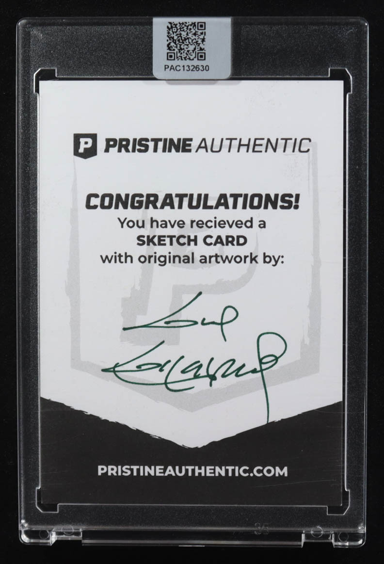 Kermit The Frog | The Muppets | Original Art Sketch Card by Guy Gilchrist (1/1 Original Art) at PristineAuction.com Kermit The Frog | The Muppets | Original Art Sketch Card by Guy Gilchrist (1/1 Original Art) at PristineAuction.com