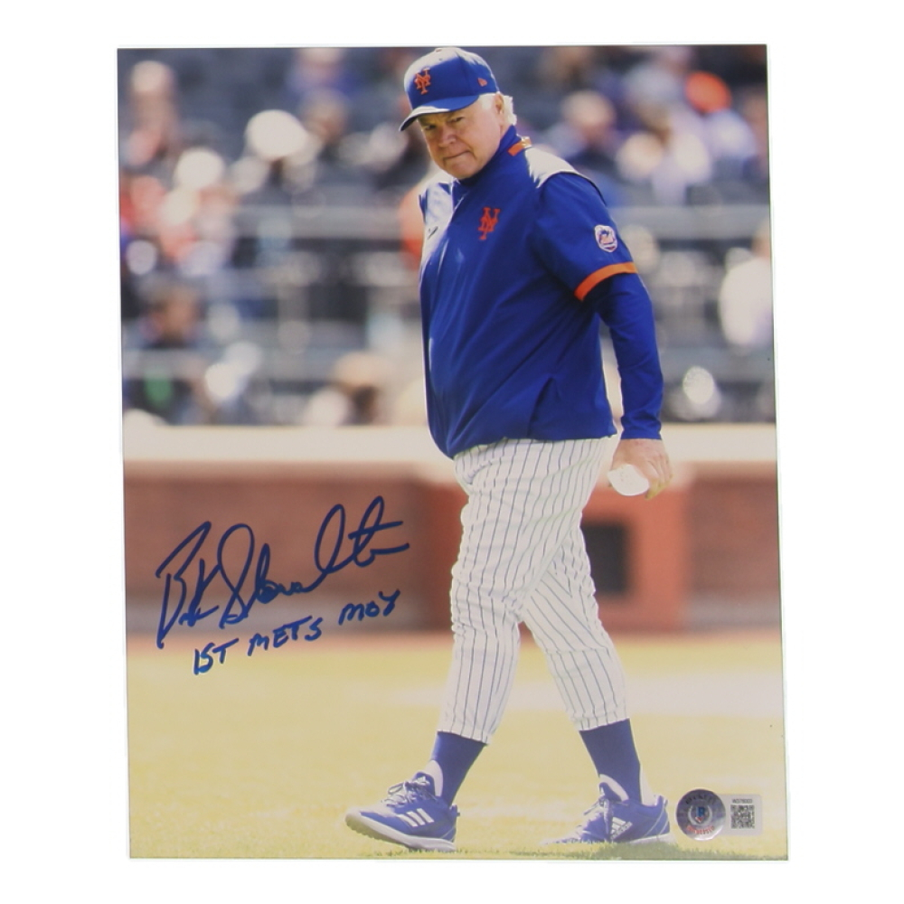 Buck Showalter Signed 8x10 Mets Photo Inscribed "1st Mets MOY" (Beckett) at PristineAuction.com