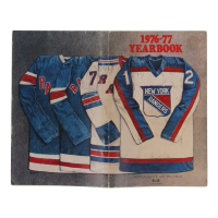 1976 Vintage New York Rangers Yearbook at PristineAuction.com