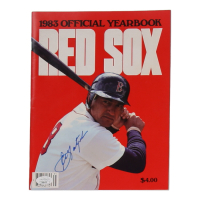 Carl Yastrzemski Signed 1983 Vintage Boston Red Sox Yearbook at PristineAuction.com