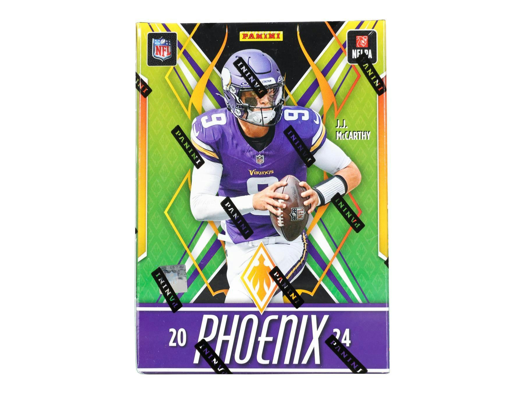 2024 Panini Phoenix Football Blaster Box with (6) Packs at PristineAuction.com 2024 Panini Phoenix Football Blaster Box with (6) Packs at PristineAuction.com