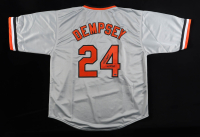 Rick Dempsey Signed White Jersey Inscribed "MVP 83 WS" (Schwartz) at PristineAuction.com