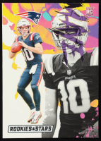 Drake Maye 2024 Rookies and Stars Rookie Exclusive #3 RC at PristineAuction.com