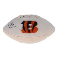 Tyler Boyd Signed Bengals Logo Football (JSA) at PristineAuction.com