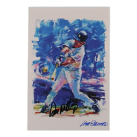 Don Mattingly Signed New York Yankees Lisa Palombo Art PostCard (Schulte) at PristineAuction.com