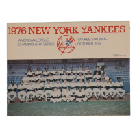 1976 Vintage New York Yankees American League Championship Yankee Stadium On-Site Full Program at PristineAuction.com