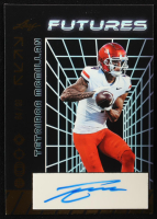 Tetairoa McMillan 2024 Leaf Futures Autographs Gold #ATMM #64/99 RC at PristineAuction.com
