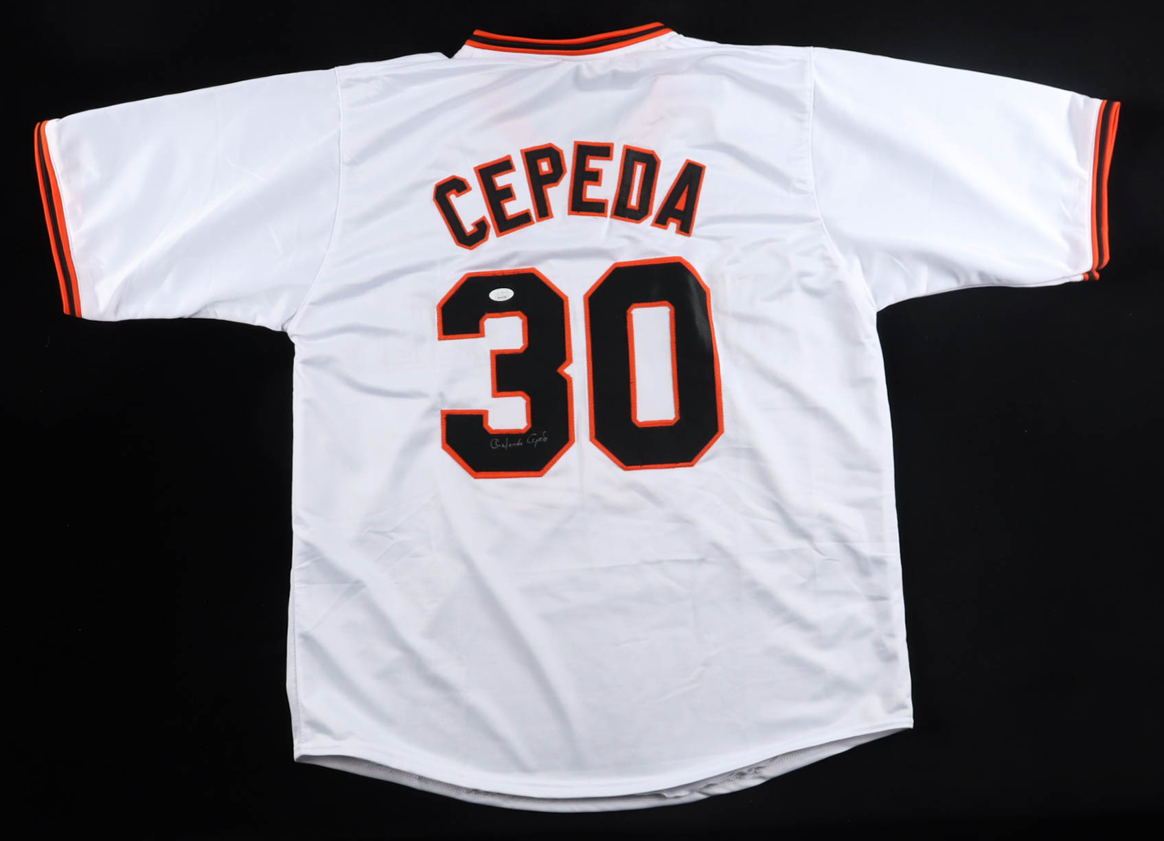 Orlando Cepeda Signed Jersey (JSA) at PristineAuction.com Orlando Cepeda Signed Jersey (JSA) at PristineAuction.com
