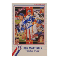 Don Mattingly Signed Yankees Sports Impressions PostCard Inscribed "Yankees Captain" (Schulte) at PristineAuction.com
